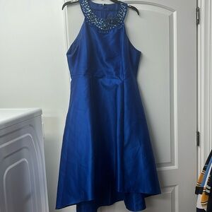 Royal blue Adrianna Papell semi-formal dress